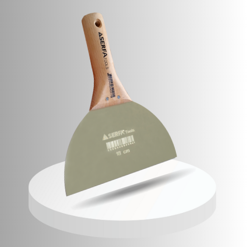120 mm Sniper Ahşap Spatula  Paslanmaz 